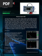 Olympus Epoch 600: Key Features