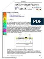 Principles of Semiconductor Devices: Chapter 7: MOS Field Effect Transistors