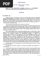 Petitioner Vs Vs Respondents: Third Division