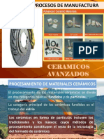 Procesamiento de Materiales Cerámicos Avanzados