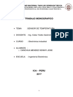 Sensor de Temperatura