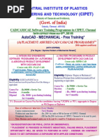 Cadcamcae Course Cipet Chennai - 18!05!2016