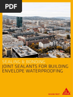 Brochure - Joint Sealants For Building Envelope Waterproofing