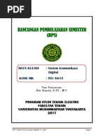 RPS Sistem Komunikasi Digital