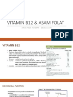 Vitamin b12 & Asam Folat