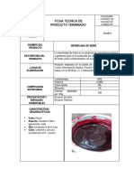 Ficha Tecnica Mermelada de Mora