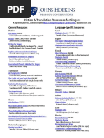 Diction Translation Resources