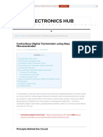 Contactless Digital Tachometer Using 8051 Microcontroller