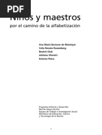 Niños Y-Maestros-Por-El-Camino-De-Alfabetizacion