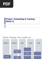 Project Scheduling & Tracking (Week 3)