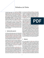 Nebulosa de Orión PDF