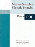 Descartes - Meditações Sobre Filosofia Primeira