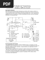 Probador de Transistores NPN