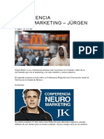 Conferencia Neuromarketing - Jürgen Klaric Jesica y Augusto PDF