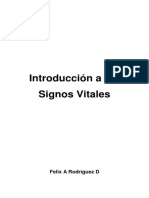 Introducción A Los Signos Vitales: Felix A Rodríguez D