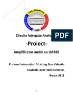 Amplificator Audio Cu TDA2030