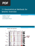 Session 11 - Seismic Inversion (II)