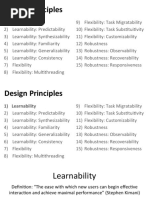 HCI Design Principles