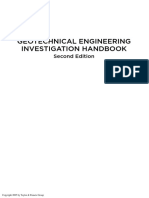 Geotechnical Engineering Investigation Handbook: Second Edition