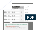 Excel Gantt Chart: Enter Your Project Details Here