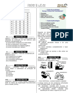 Simulado 01 (Ciências 9º Ano) - BLOG Do Prof. Warles