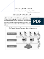 Sap Abap Quick Guide