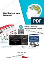 D1T3 - Clarence Chio and Anto Joseph - Practical Machine Learning in Infosecurity