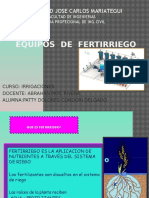 Equipos de Fertirrego