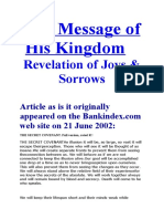 The Message of His Kingdom: Revelation of Joys & Sorrows