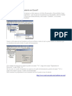 Formularios Userform en EXCEL