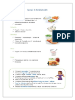 Ejemplo de Menú Saludable AccuHealth