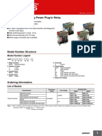 Omron P2RF 08 E Datasheet