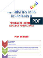 Semana 4 - Sesiones 7 y 8 - Pruebas de Hipotesis para Dos Poblaciones