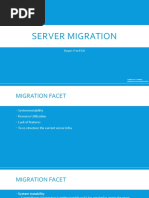 Server Migration For Blog