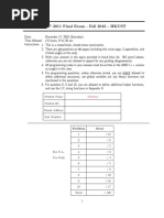 Comp2011 Final2016f Soln