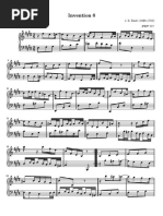 Invention 6: J. S. Bach (1685-1750) BWV 777