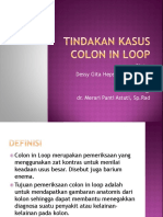 Tindakan Kasus Colon in Loop