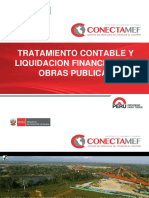 Tratamiento Contable y Liquidacion Financiera de Obras Publicas Parte I