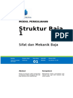 Modul 1 - Sifat Dan Mekanik Baja