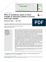 Effect of Endodontic Sealers On Bond Strength of Restora 2017 Journal of Den 1