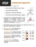 Ch5 - Rotation Spectra