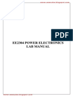 Ee2304 Power Electronics Lab Manual