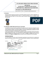 SIP-SOP02-R0-2017 SOP Differential Pressure Transmitter Calibration