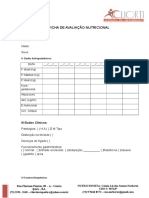 Cau - Ficha de Avaliação (Gestante)