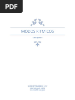 Modos Ritmicos