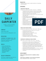 Sally Carpenter Resume