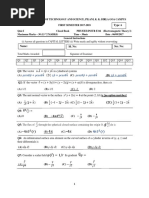 EMT Quiz - 1 Type A Answers Underlined