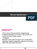 Ukuran Epidemiologi