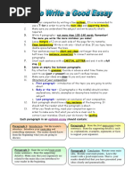 Essay Templates