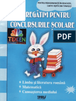 Ne Pregatim Pentru Concursurile Scolare Clasa 2 Ed Tiparg PDF